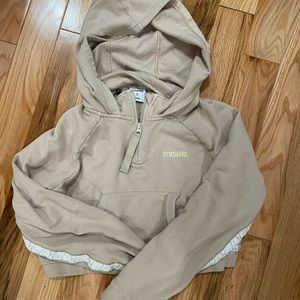 Gymshark Cropped Hooded Sweatshirt